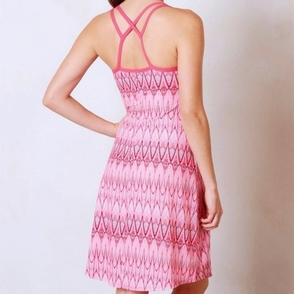 PrAna Cora Active Dress, Azalea Feather, Size XS - Picture 2 of 7